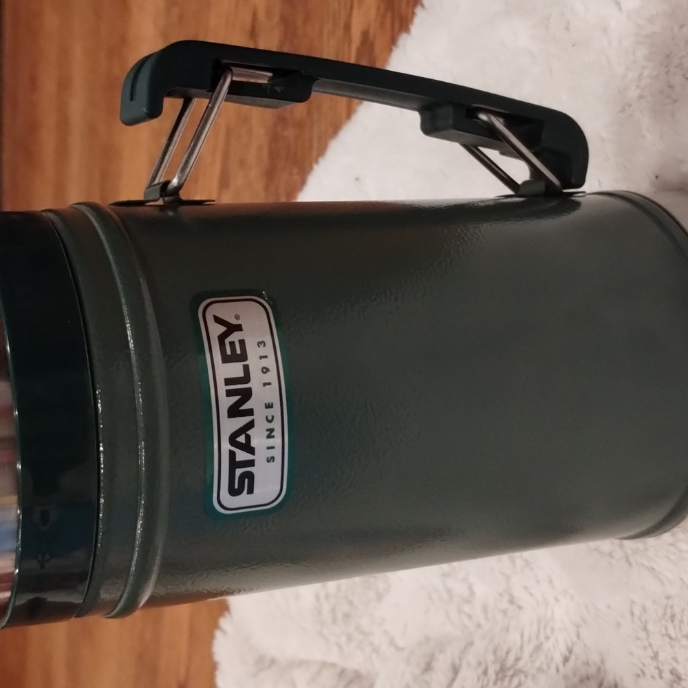 Stanley Green Thermos 24oz Wide Mouth Vintage - Picture 3 of 10